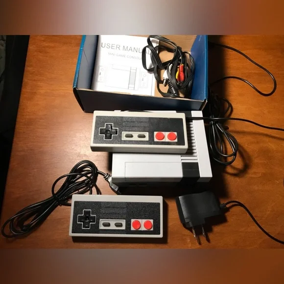 Mini NES 620 Classic Games Built-In Retro Console Anniversary Edition - Picture 2 of 8